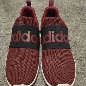 Adidas Lite Racer Adapt 4.0 Men’s Slip-On Sneakers Burgundy Cloudfoam Size 10
